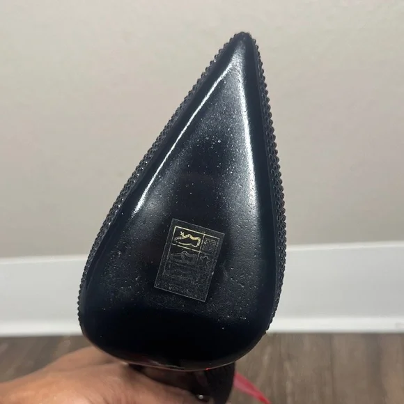 Philipp Plein Glittering Black Women's Heels